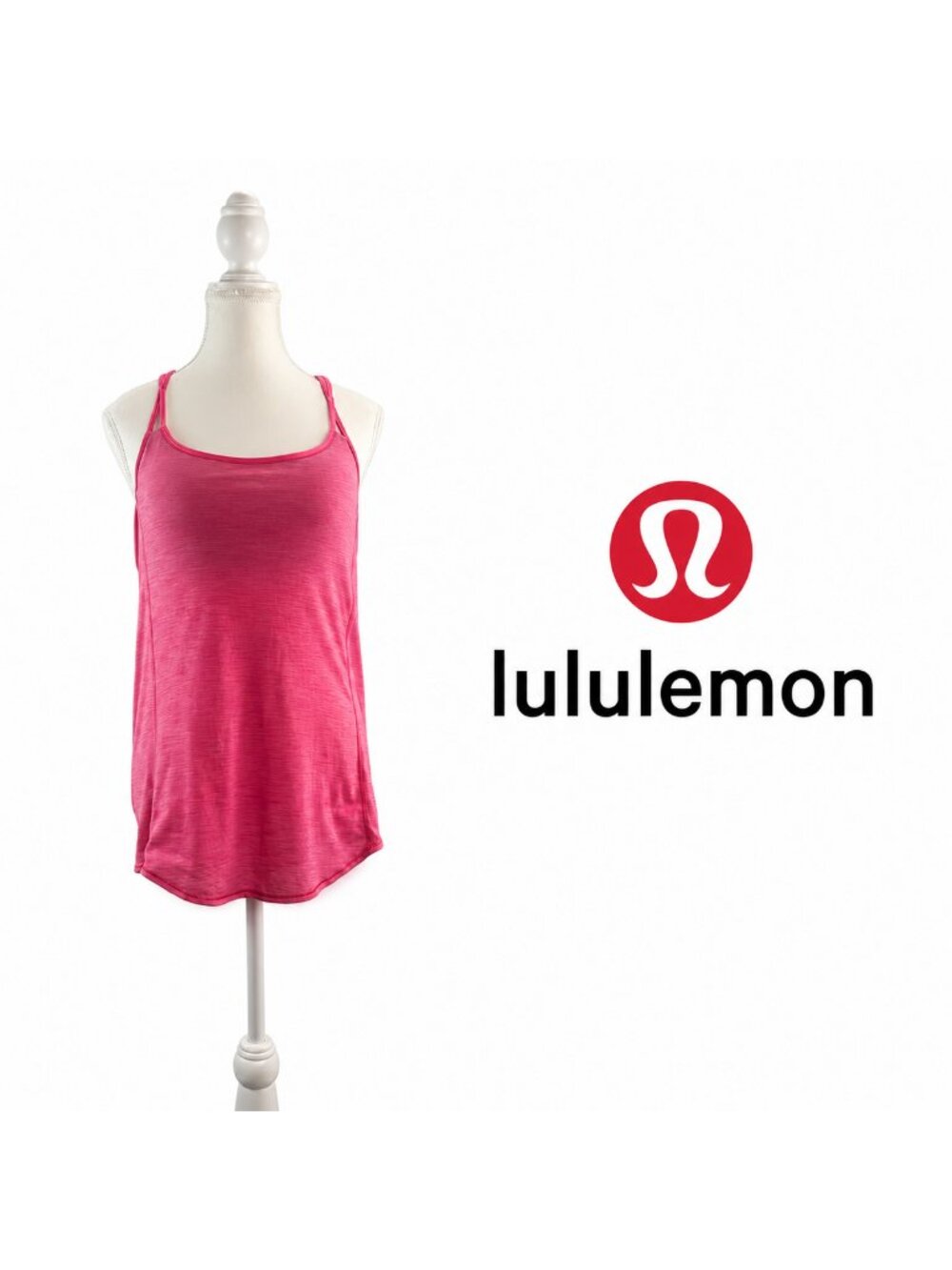 Lululemon Open Back Yoga Tank – Size 8